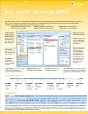 Microsoft Outlook 2007 Quick Reference Card - Handy Durable Tri-Fold Windows XP Professional Tip & Tricks Guide. 6 Total Pages. Stores Easily. Ultimate Reference for Shortcuts, Tips & Cheats for Outlook 2007: Email, Group Calendar & More. (Software Quick Reference Cards)