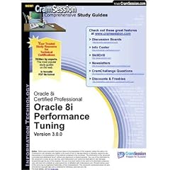 CramSession's Oracle 8i Performance Tuning : Certification Study Guide