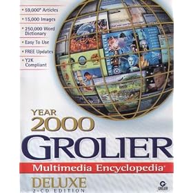 Grolier 2000 Deluxe Encyclopedia