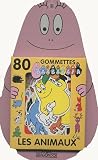 80 gommettes Barbapapa : Les animaux