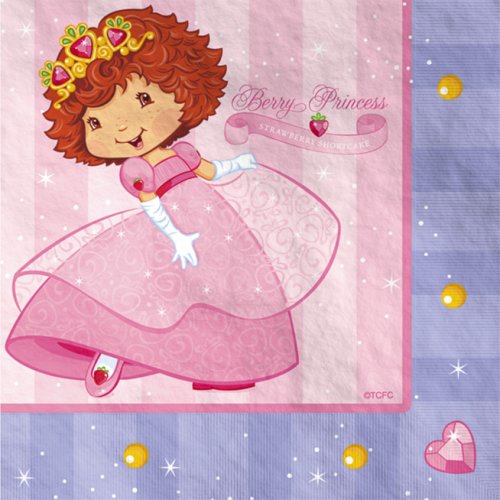 Strawberry Shortcake Princess Lunch Napkins (16 count)