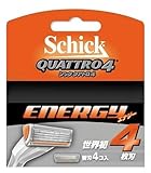 シック クアトロ4 エナジー 替刃4個