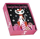 French Kitty Have You Been a Good Kitty?: Holiday Note Cards