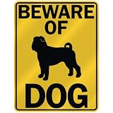 BEWARE OF " CHINESE SHAR PEI " PARKING SIGN DOG