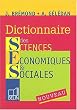 Dictionnaire des sciences �conomiques & sociales