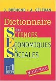 Dictionnaire des sciences �conomiques & sociales
