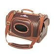 Pack'nPaws Basket Weave Leatherette 16.5" Structured Carrier