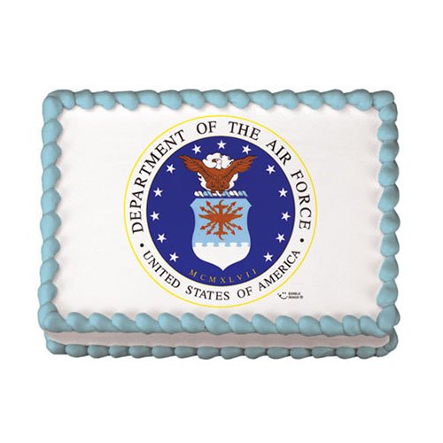 Lucks Edible Image US Air Force Logo, 12 pk