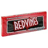 American Licorice Red Vines, Black Licorice Twists, 5-Ounce Packages (Pack of 24)