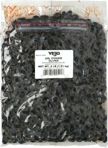 Vigo Oil Cured Olives, 4-Pound Bags (Pack of 2) by Vigo