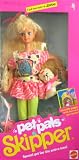 Barbie Pet Pals SKIPPER Doll w Dog & Accessories (1991)