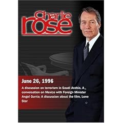Charlie Rose with Judith Miller, Richard Murphy, Adel Al-Jubeir & Lawrence Eagleburger; Angel Gurria; John Sayles, Chris Cooper & Joe Morton (June 26, 1996)