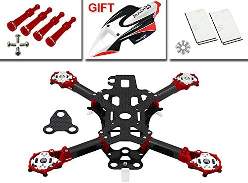 Rakon Blade Mach 25 CNC AL and CF Upgrade Kit (Red) - 25MACH980-R