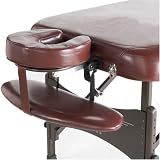 Master Massage Deluxe Shelf Style Arm Rest, Maroon Thumbnail Image