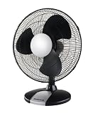 Produkt-Bild: Honeywell HT-116E Tischventilator in schwarz/silber 40 cm Fl&uuml;geldurchmesser