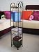 New 3-Tier CD/DVD/BluRay/Games/Magazine Media Storage Rack Holder Scroll(Black)
