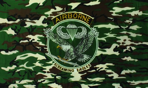 Fox Camo Airborne 3' x 5' Flag
