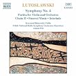 Lutoslawski : Symphonie n�4 - Partita pour violon et orchestre - Chaine II - Musique fun�bre pour orchestre � cordes - Interlude pour orchestre
