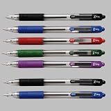 Zebra Z-Grip Disposable Retractable Ballpoint Pen, Medium Point, Black Ink, Dozen