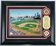 FENWAY PARK AUTHENTIC INFIELD DIRT Boston Red Sox PHOTOMINT - Plaque