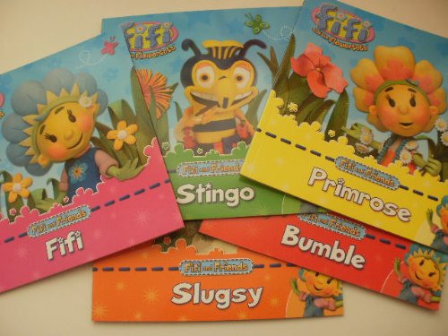 Fifi and the |Flowertots collection -5 Books- RRP £ 19.95 (Primrose/Stingo/Bumble/Slugsy/Fifi)