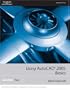 Using AutoCAD 2005: Basics