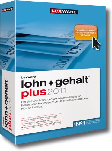 Lexware lohn+gehalt plus 2011 Erstversion (ben&ouml;tigt  Zusatzupdate ab 01.06.2011)