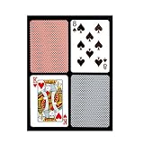 Copag Bridge Size Regular Index Playing Cards (Blue Red Export Setup)