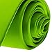 K. Alexander Mens Necktie SOLID NEON GREEN Satin Neck TIE