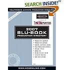 2007 Hollywood Reporter Blu-Book Production Directory (Hollywood Reporter Blu-Book) by Catering Books