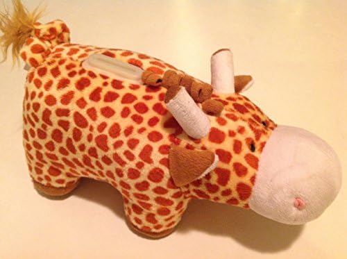 Huggie Banks Giraffee Bank-coin Bank - For Boys and Girls - Huggable - Soft -Plush - Stuffed Animal Toy - Teach Kids About Money - Learning and Development - Play and Learn - We Are Happy to Offer a Lion - Black Bear - Elephant - Piggy - Moose - Lady Bug - Monkey - Just Search Amazon for Huggy Bank Lion Bank Etc.