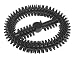 John Paul Pet Rubber Circle Toy (Colors May Vary)