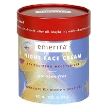 Emerita Night Face Cream, 2-Ounce Jar