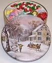 Scott's Cakes Taffy, Chocolate Fudge Balls, and Jelly Belly Combo in a Homestead Tin