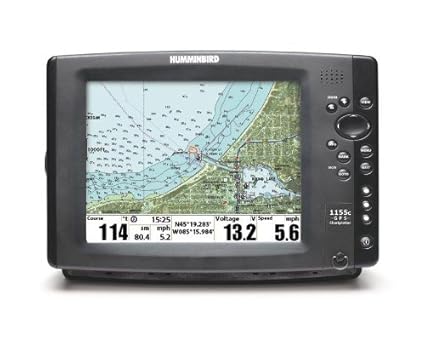 Humminbird 1155C 10.4-Inch Waterproof Marine GPS and Chartplotter