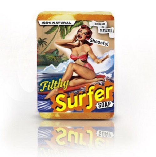 Filthy Surfer BAR SOAP Coconut Lime Grapefruit NATURAL Onolicious Citrus Choke