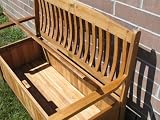 Oxford Indoor or Outdoor Garden Storage Bench