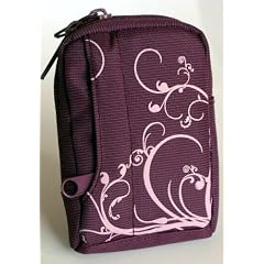 Bundlestar * MANGA I Kameratasche Chic in * Violett / Lila * f�r Kompaktkameras