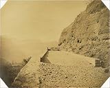 Photographic Prints of Railway viaduct and retaining walls on rock escarpment from Mary Evans