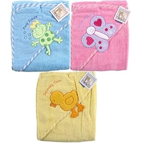 Luvable Friends Super-soft Hooded Bath Wrap