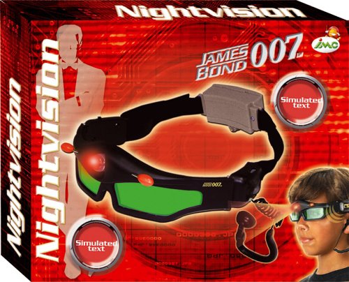 Childrens Toyshop  Toys : James Bond 007 Night Vision