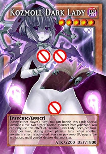 Yu-Gi-Oh! Kozmoll Dark Lady Super Rare Custom Art Orica 3