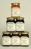 Chautauqua Hills Jams Assortment, six 9 ounce jars