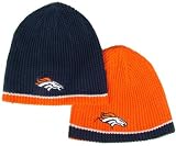 Denver Broncos Waffle Cuffless Knit Cap