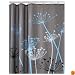 InterDesign Thistle 72-Inch by 72-Inch Shower Curtain, Gray/Blue