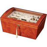 Lincoln Mele & Co. Jewelry Box in Burlwood Walnut