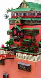1/150 千と千尋の神隠し 油屋 MK07-10 (ペーパークラフト)