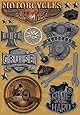 Karen Foster Design Acid and Lignin Free Scrapbooking Sticker Sheet, Motorcycles