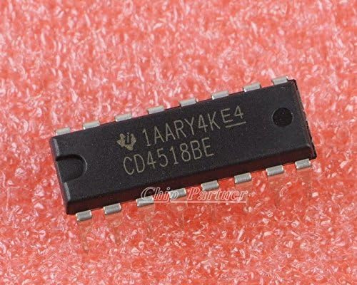 heart seallc 10PCS CD4518BE CD4518 TI DIP-16 DIP16 CMOS DUAL UP-COUNTERS 100%original