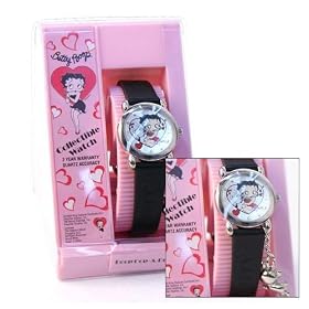 Betty Boop Collectible Quartz Watches: 12 Shapes Design and Color Options